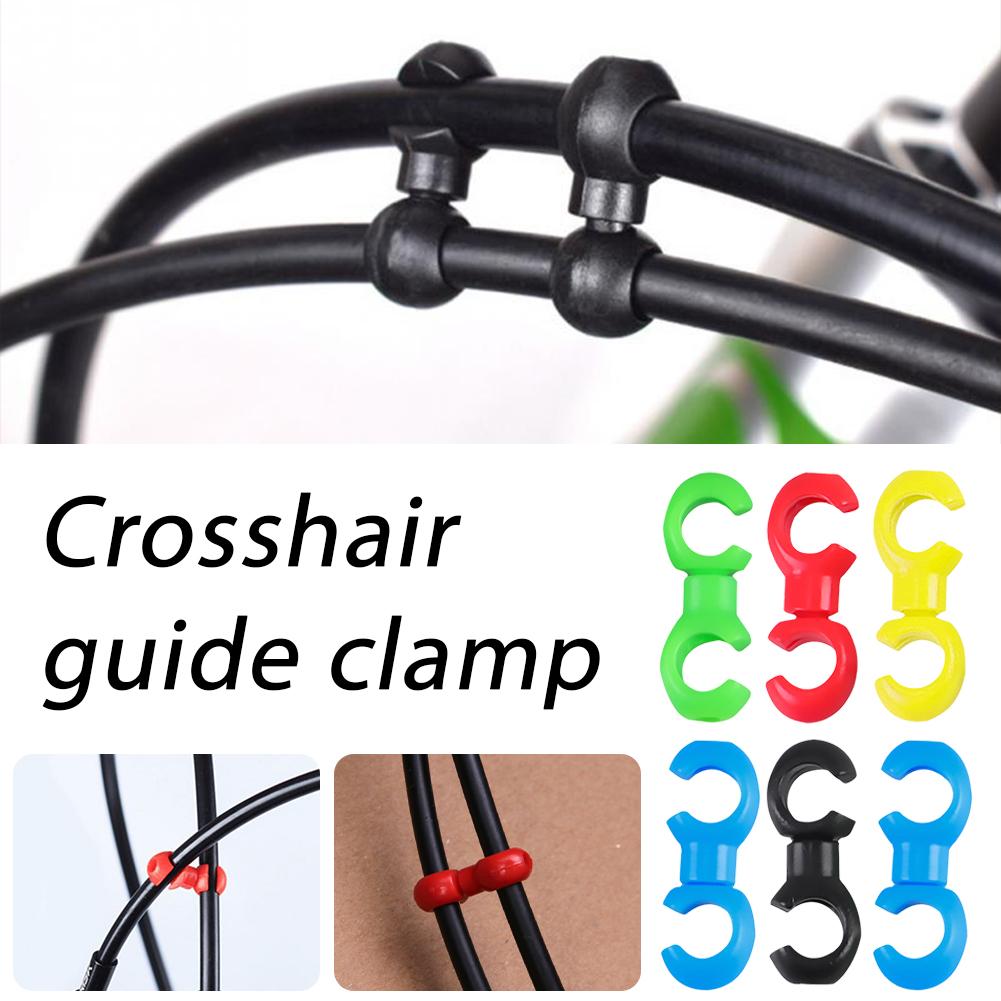 Cycling Gear Guide - 10pcs Bicycle Cable Clip Bicycle Shift