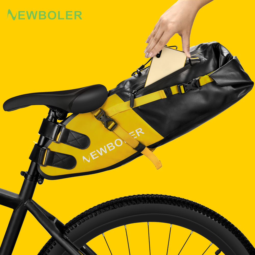 Cycling Gear Pack - NEWBOLER Bike Bag Waterproof 13L Large