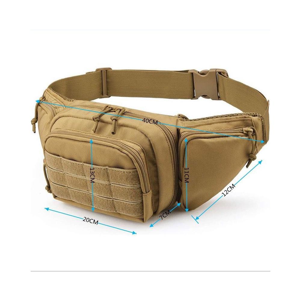 Gear In Cycling - Tactical Waist Pack Waterproof Hip Bag