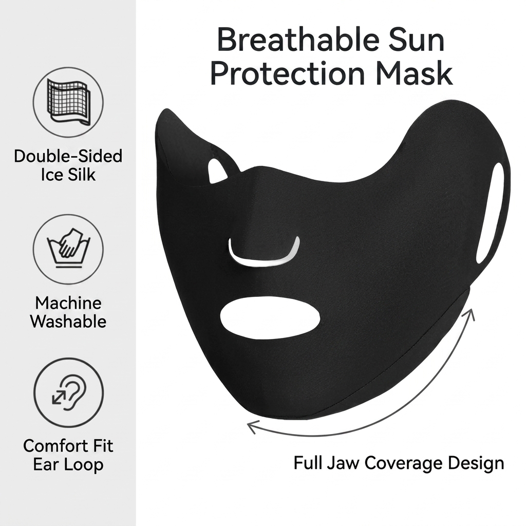 UV Protection Face Mask Breath - огляд і ціна Cycling Gear Ladies