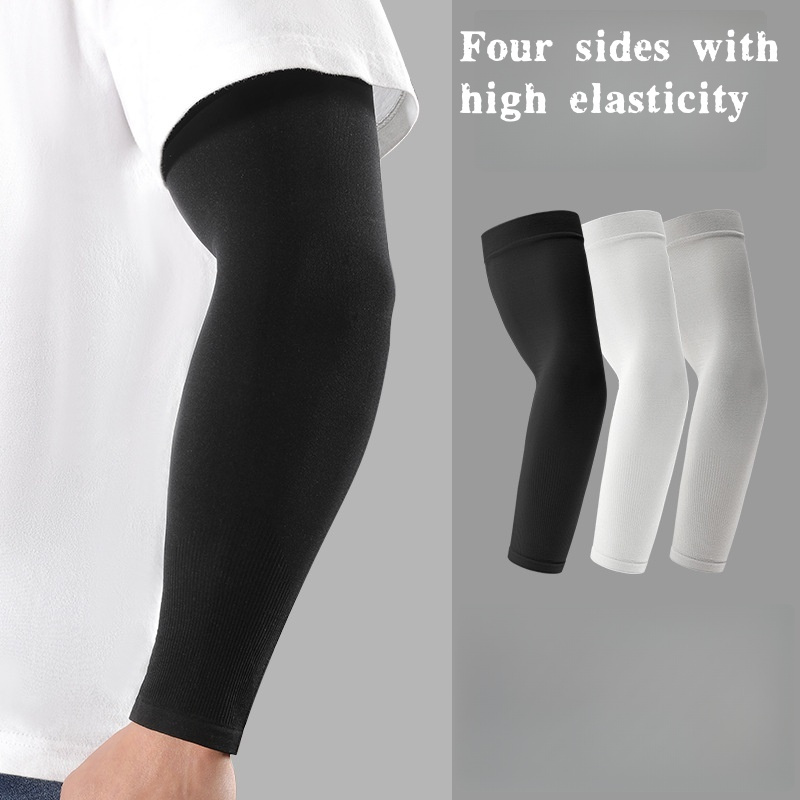 2pcs Ice Silk Arm Sleeves, Bre - огляд і ціна Cycling Protective Gear