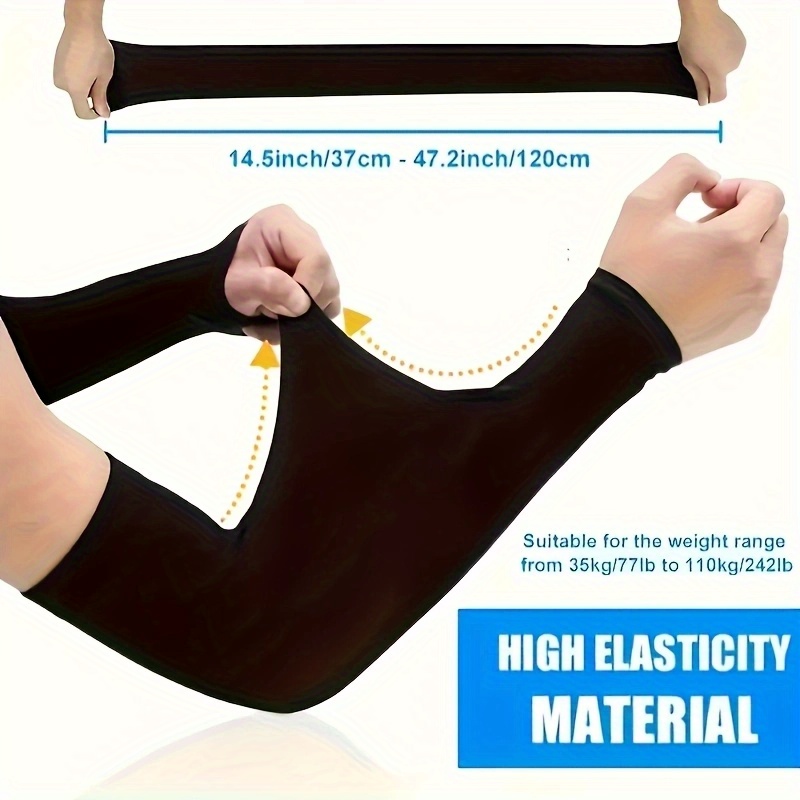 2pcs Ice Silk Arm Sleeves, Bre - огляд і ціна Cycling Protective Gear