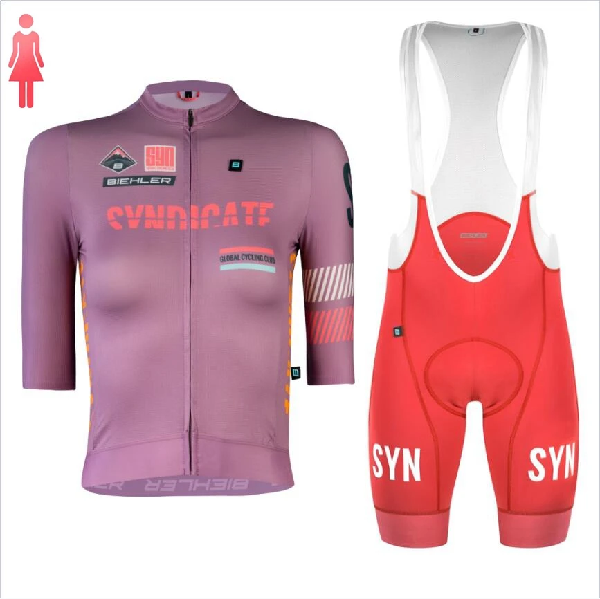 SYN Purple short sleeve Jersey - огляд і ціна Cycling Gear Lycra