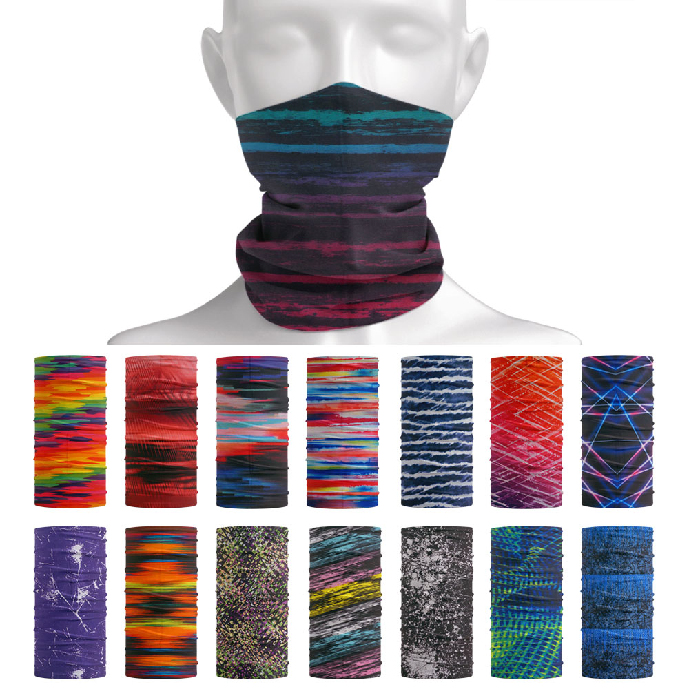 Tie-Dye Stripes Pattern Neckch - огляд і ціна Gear In Cycling