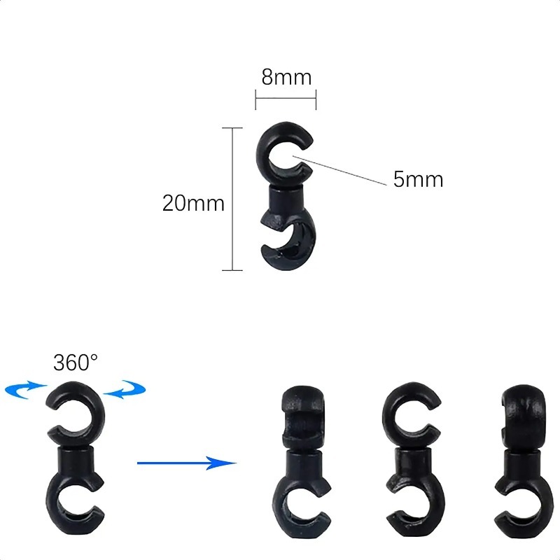 Rotatable MTB Brake Cable Clip - огляд і ціна Cycling Gear Guide