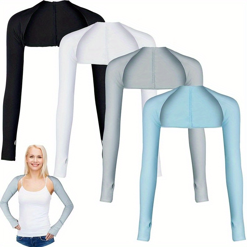 1pc Ice Silk Arm Sleeve Women  - огляд і ціна Cycling Arm Warmers