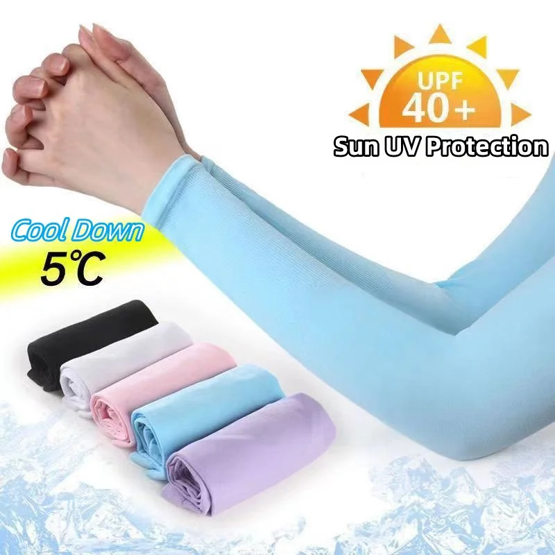 Sunscreen Ice Silk Sleeve for  - огляд і ціна Cycling Protective Gear
