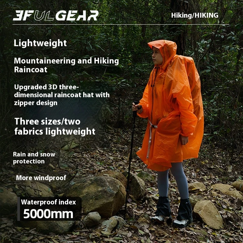 3F UL GEAR Zipper Raincoat 15D - огляд і ціна Cycling Gear Ladies