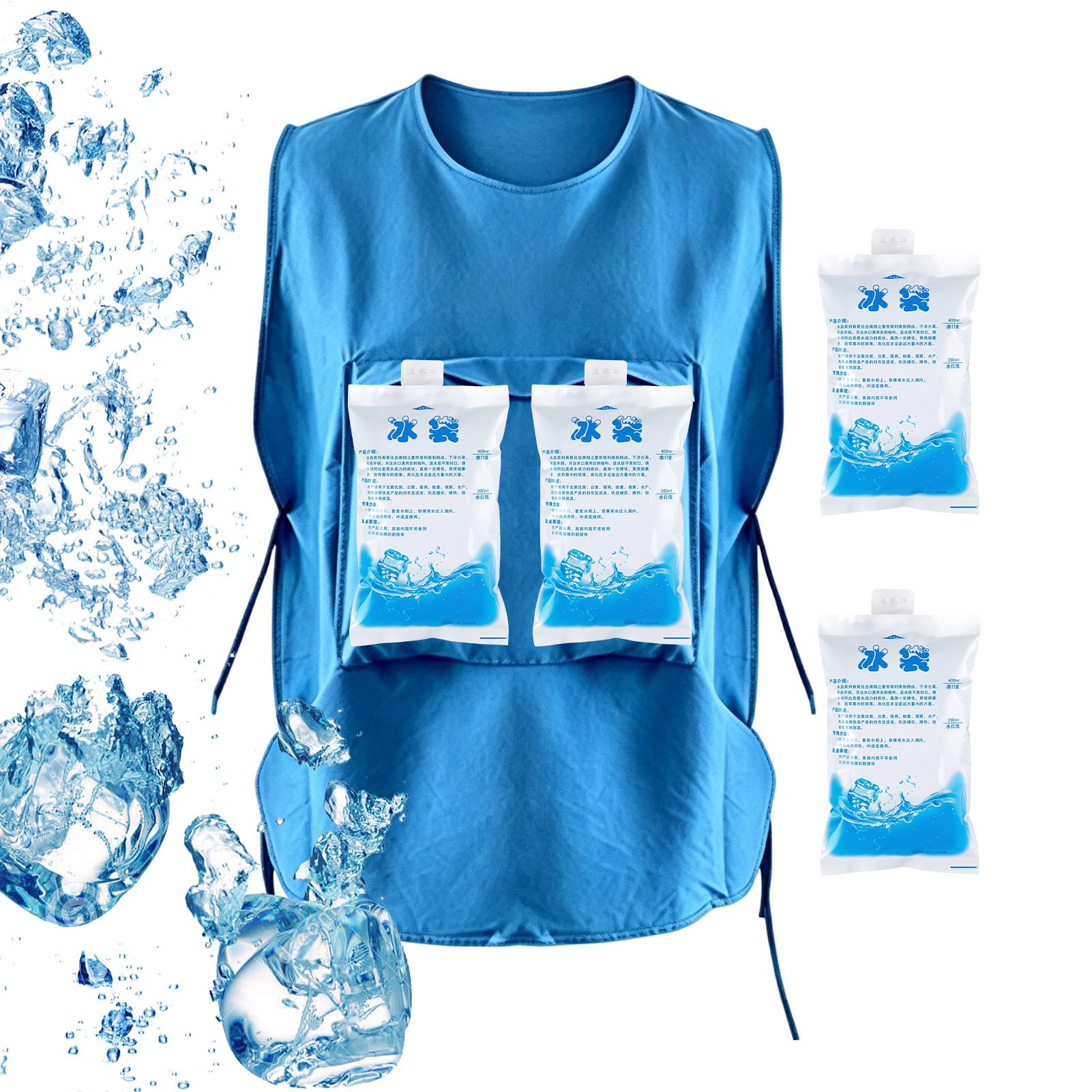 4 Gel Ice Packs Cooling Vest R - огляд і ціна Cycling Gear Pack
