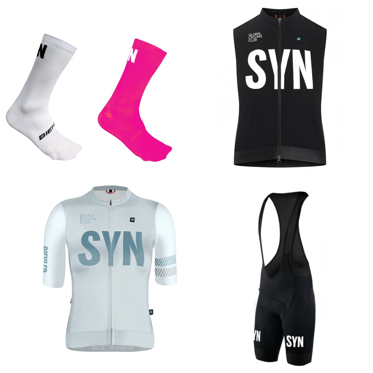SYN Women's Short sleeve white - огляд і ціна Cycling Gear Ladies