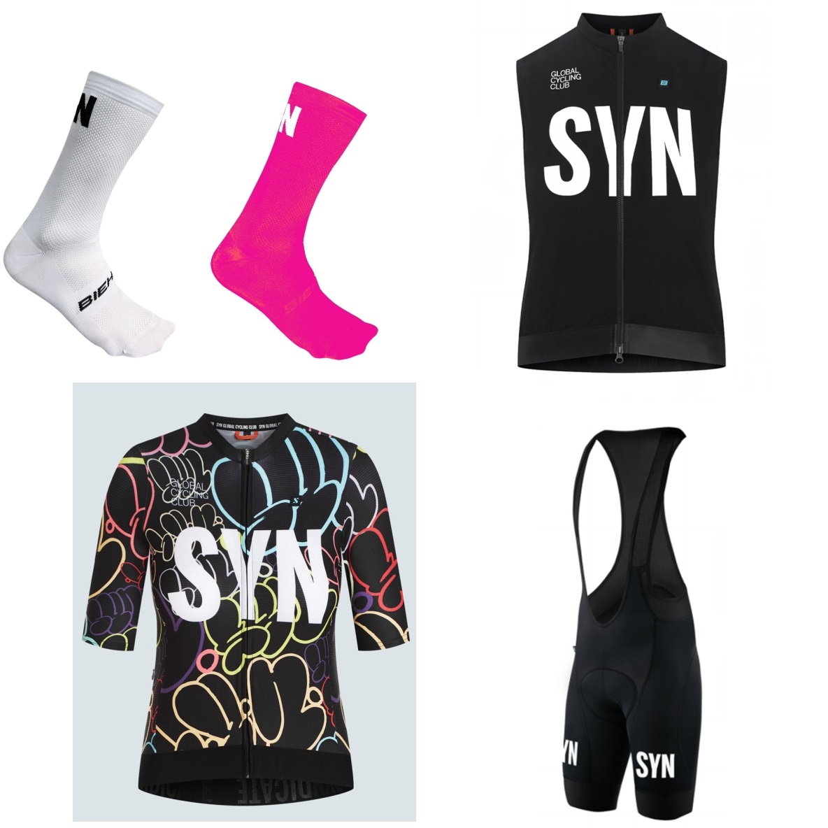 SYN Women's Short sleeve white - огляд і ціна Cycling Gear Ladies