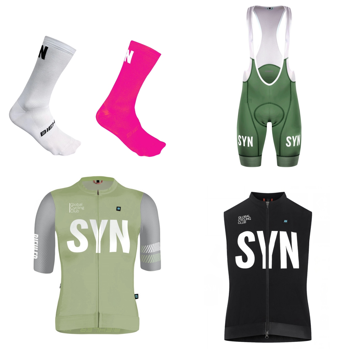 SYN Women's Short sleeve white - огляд і ціна Cycling Gear Ladies