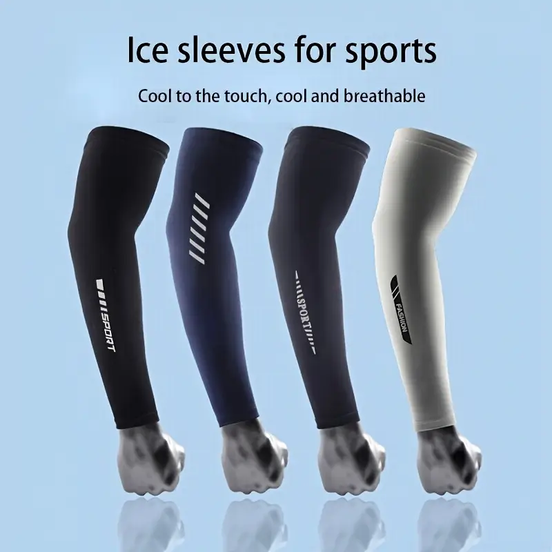 Ice Silk Sleeve UV Protection  - огляд і ціна Cycling Arm Warmers