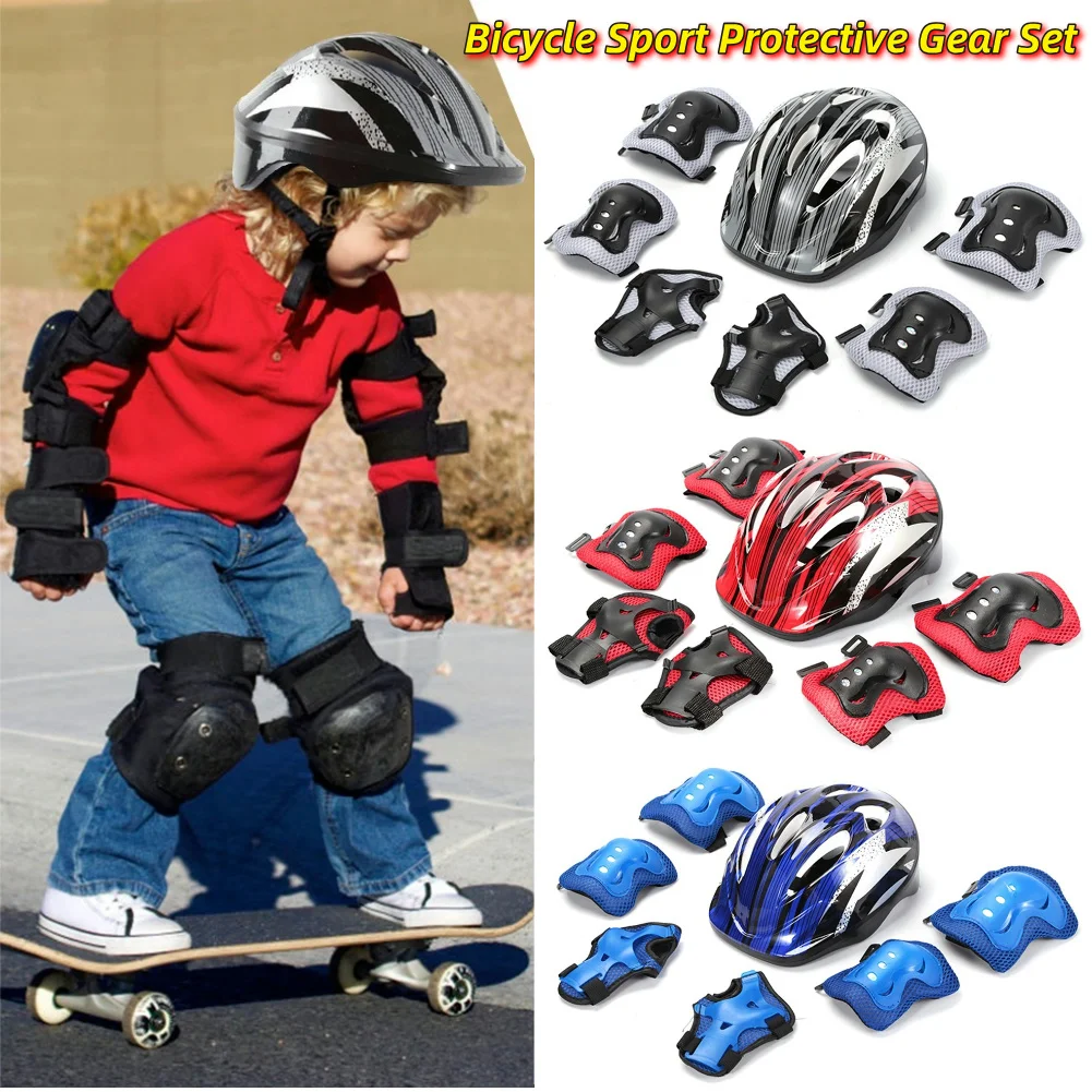 7Pcs Bicycle Sport Protective  - огляд і ціна Cycling Protective Gear