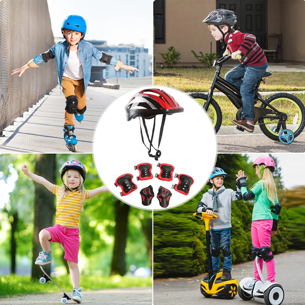 7Pcs Bicycle Sport Protective  - огляд і ціна Cycling Protective Gear